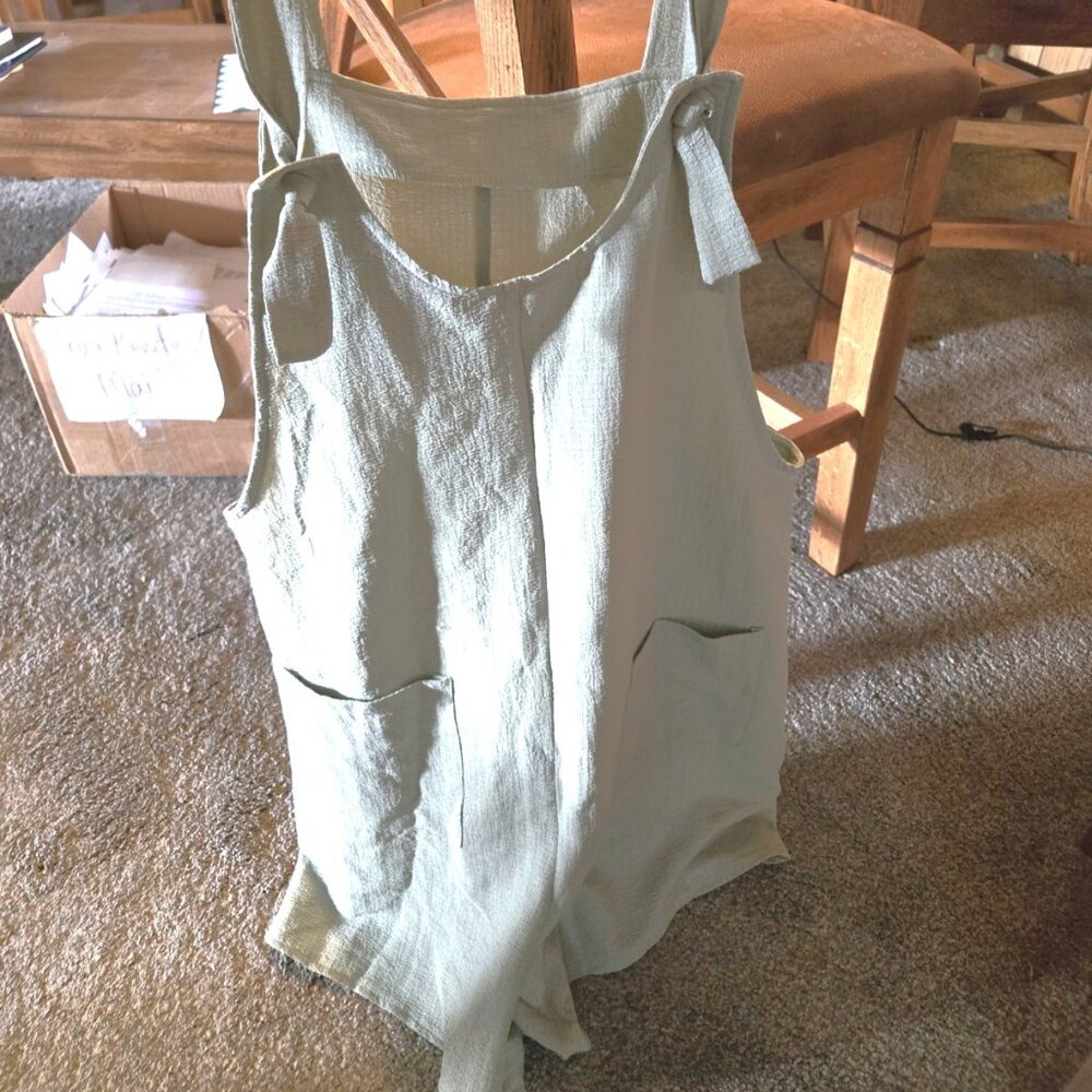 Emory Rose Green One Piece Shorts